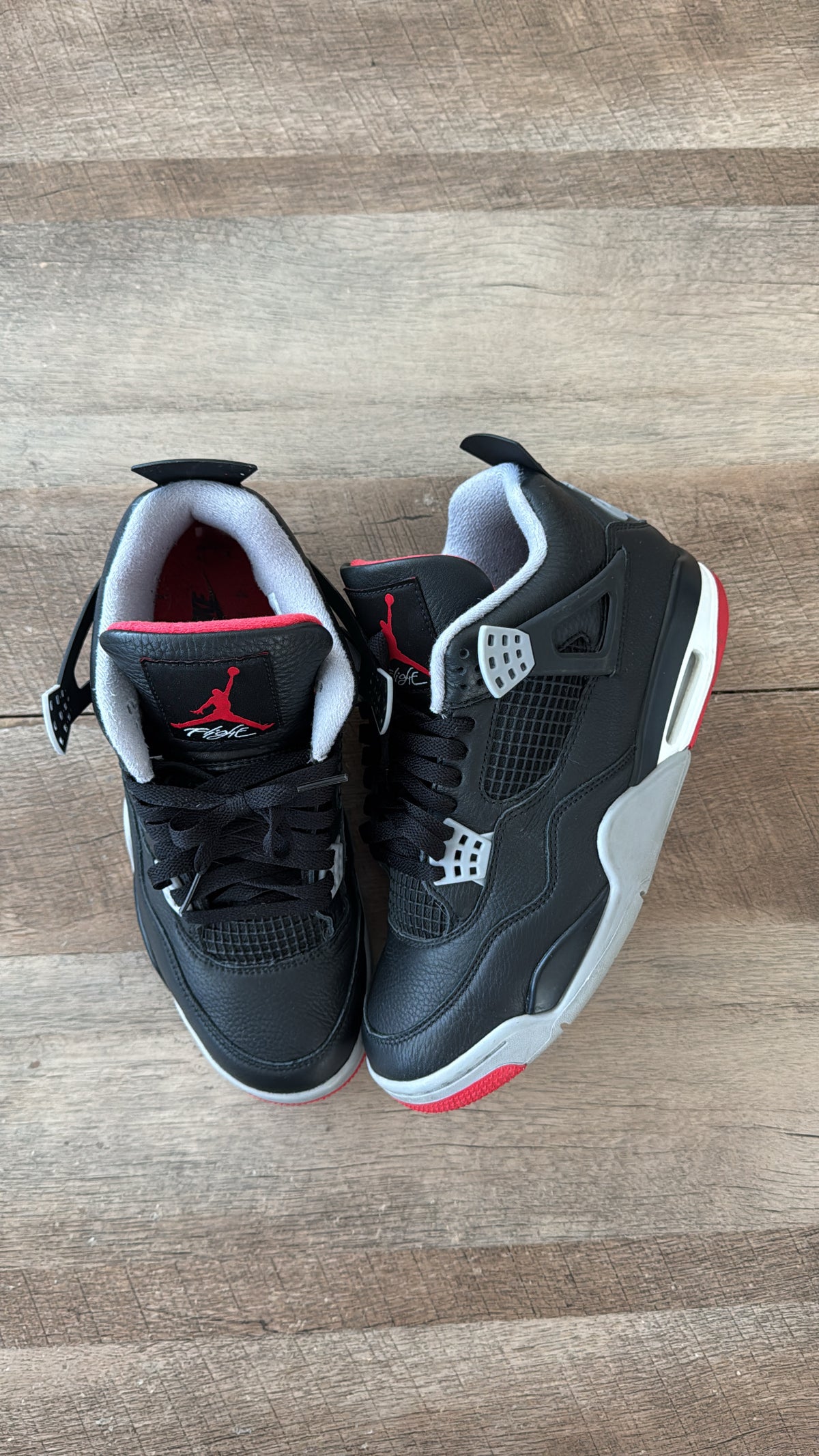 Jordan 4 Bred Size 9 Used