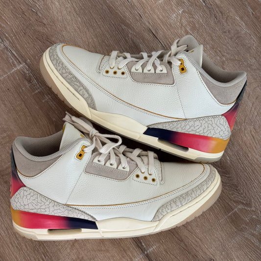 Jordan 3 Balvin Sunset size 10 Used