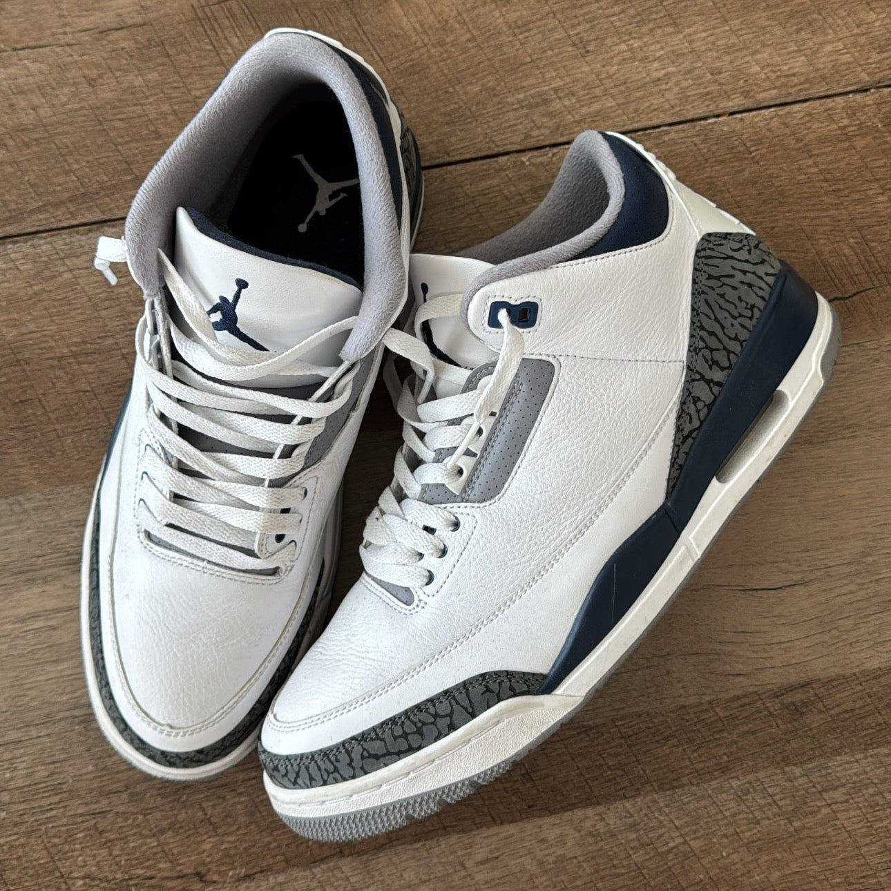 Jordan 3 “Midnight Navy” Used size 11.5
