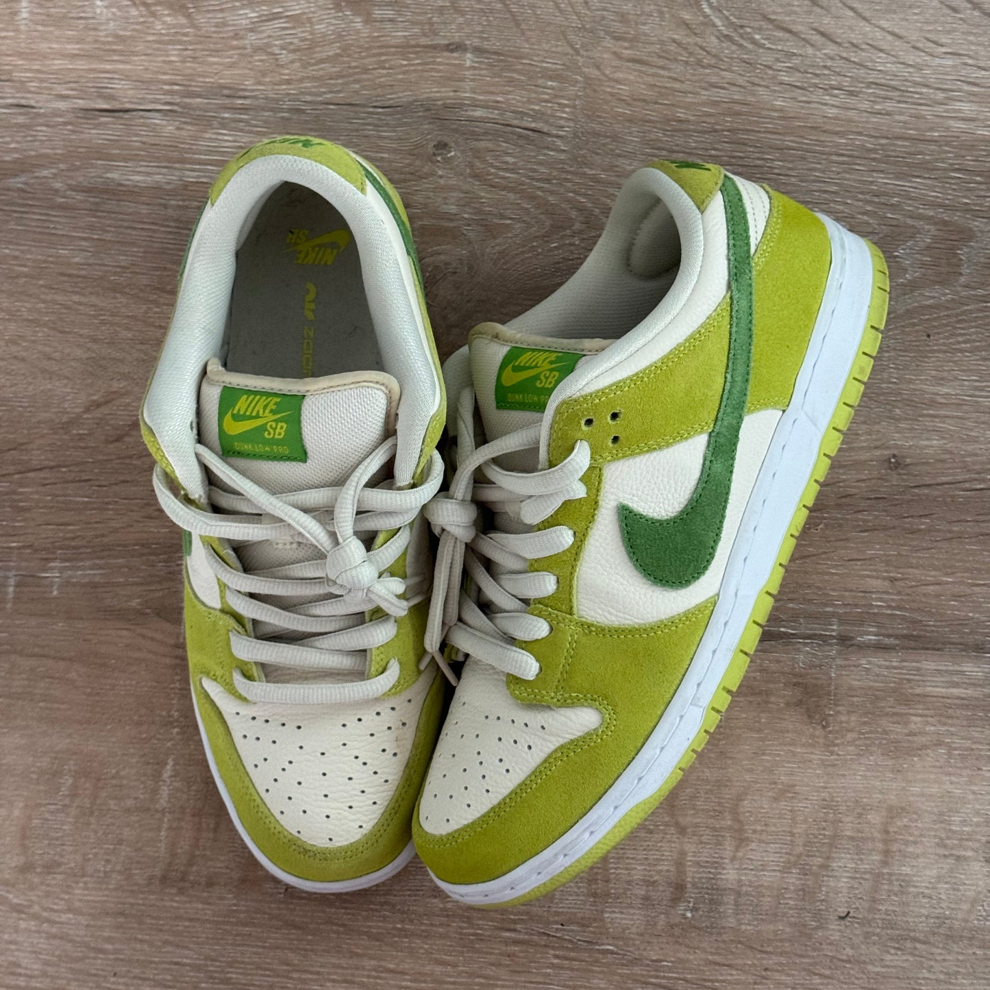 Nike Sb “Green Apple” Size 10.5 Used