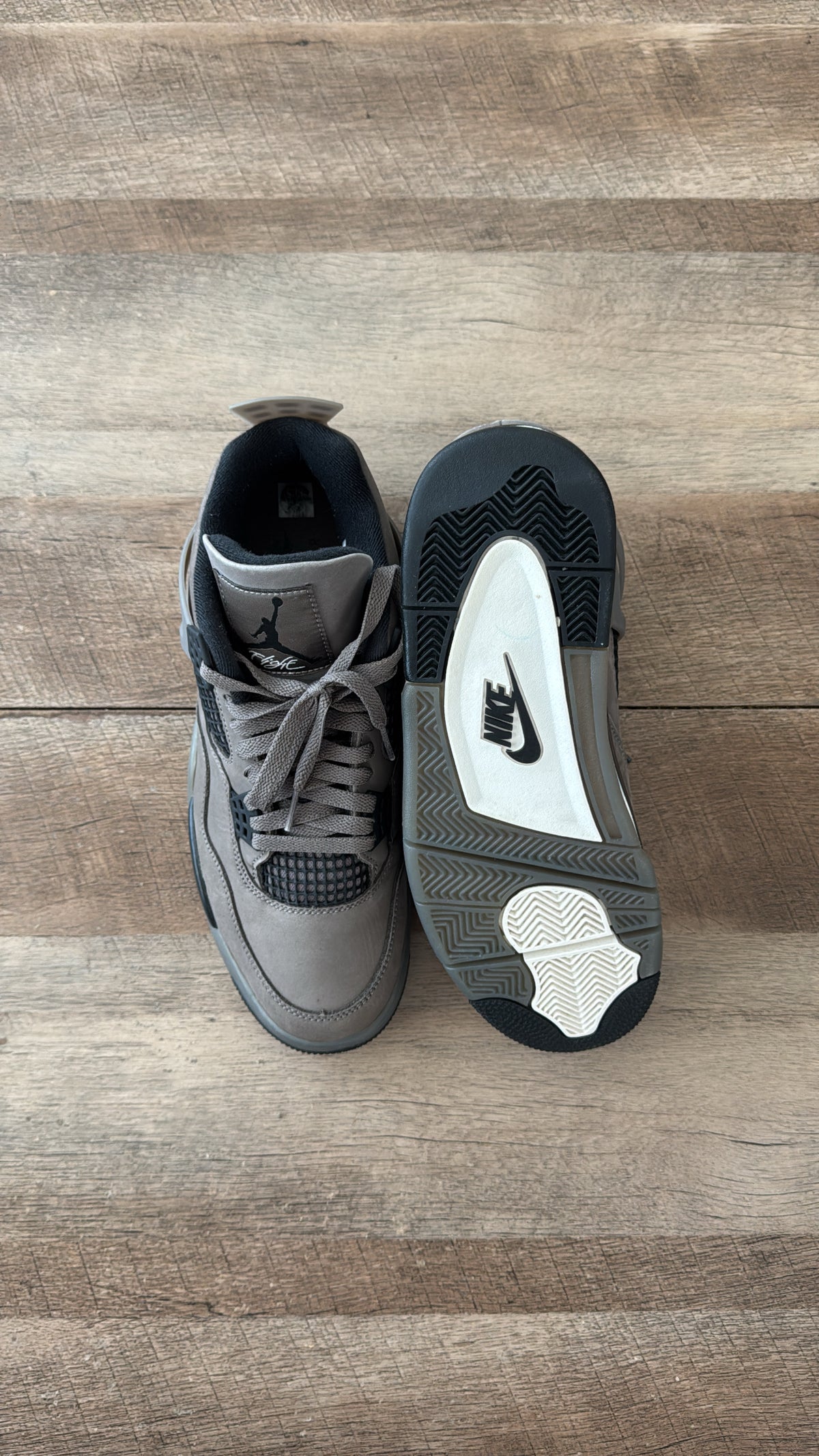 Jordan 4 Cave Stone Used 1 Time size 10.5