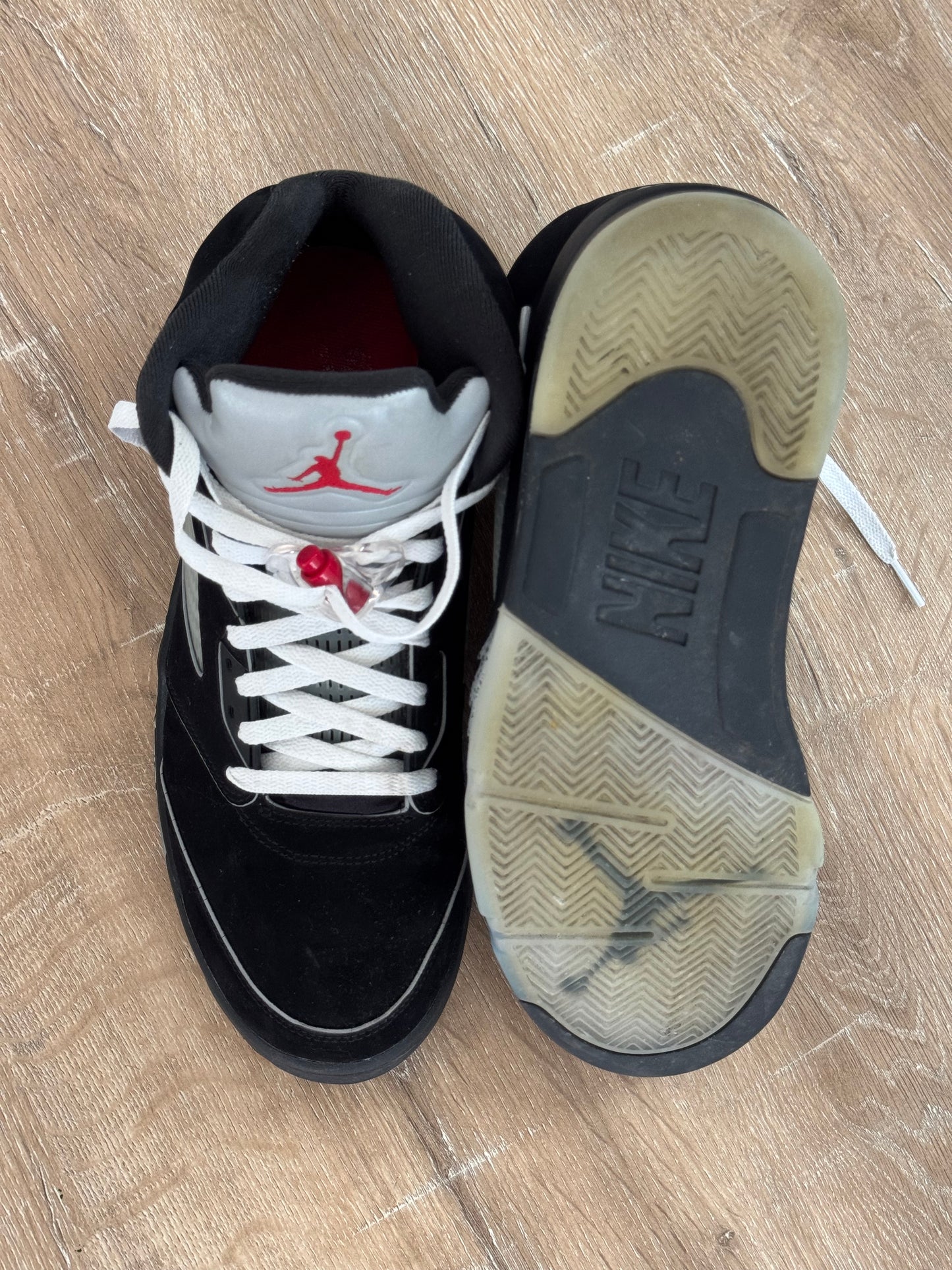 Jordan 5 Black Metalicc size 11 Used
