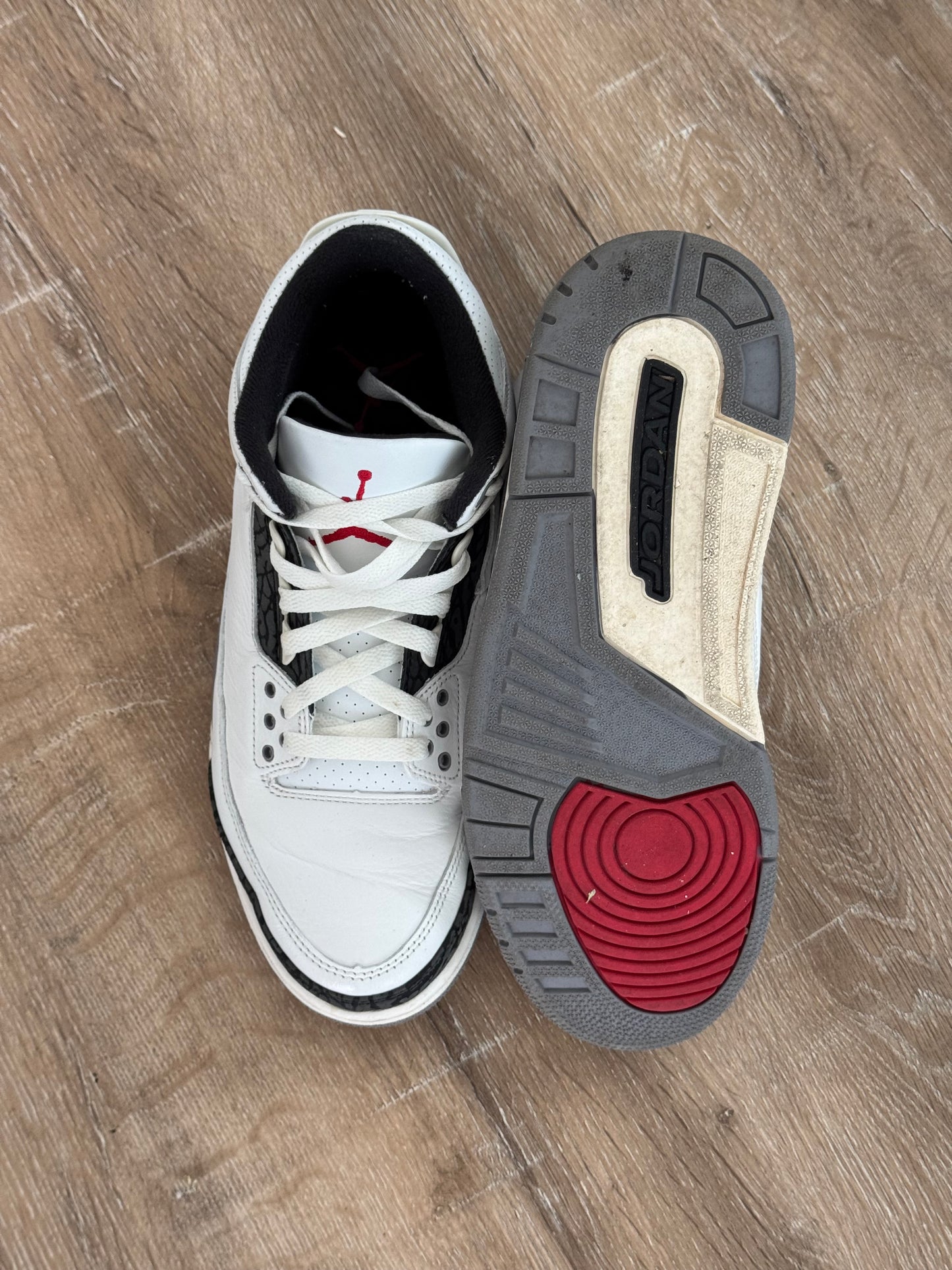 Jordan 3 “Cement Grey” Size 9 Used
