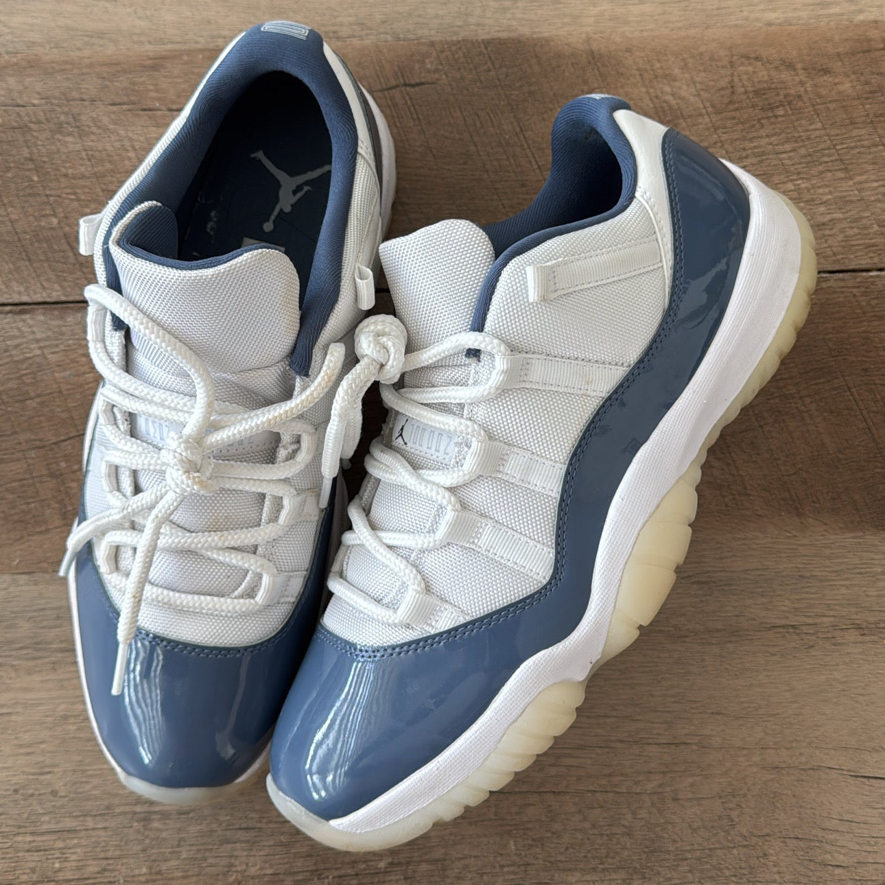 J11 Low “Industrial Blue” Used size 11.5
