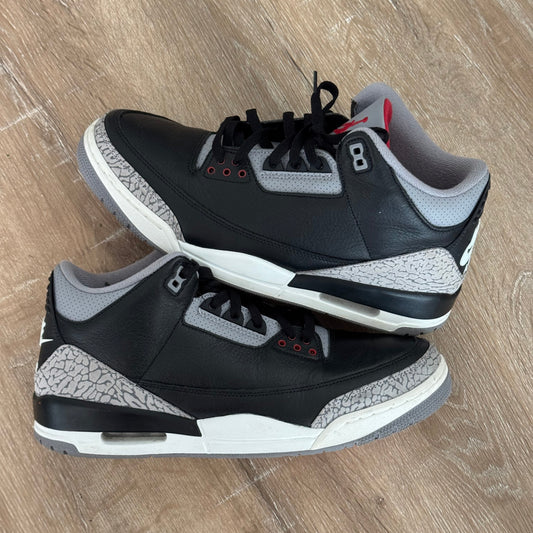 Jordan 3 “Black Cement” Size 11.5 Used