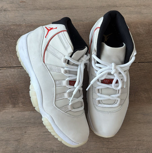 Jordan 11 “Platinum Tint” Size 9.5 Used Rep Box