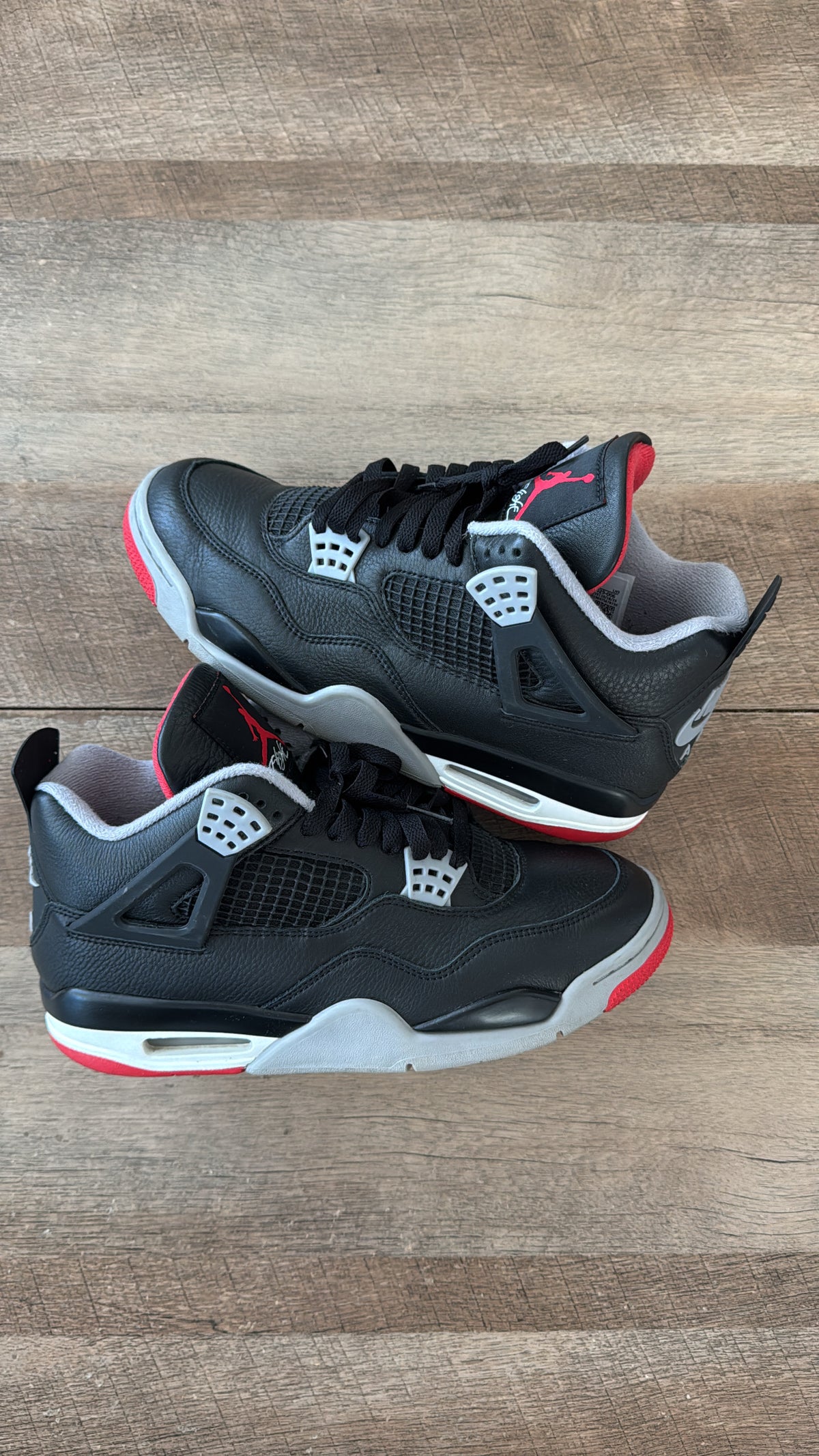 Jordan 4 Bred Size 9 Used