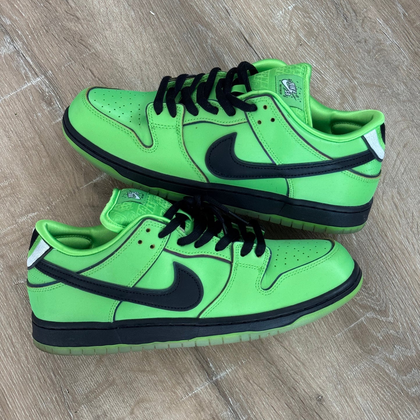 Nike Sb Powerpuff “Buttercup” Size 10 Used